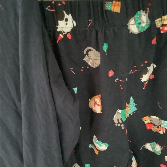 Holiday Cat Pajamas size Large - Picture 5 of 6